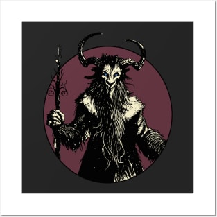 Krampus Posters and Art